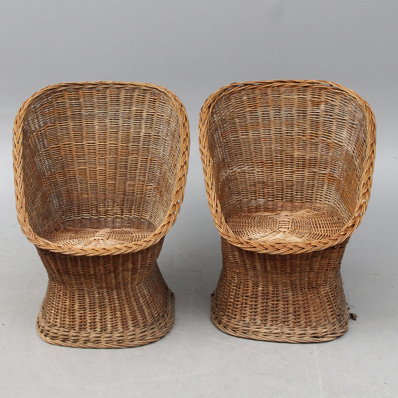 BASKET ARMCHAIRS 2 pcs.