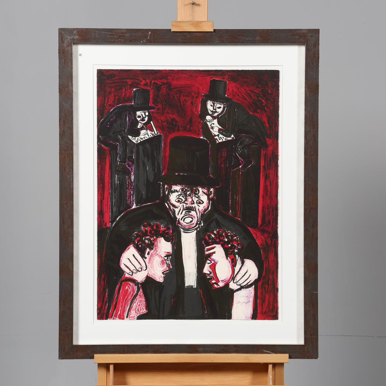 LENA CRONQVIST. LITHOGRAPH, signed and numbered 44/170.