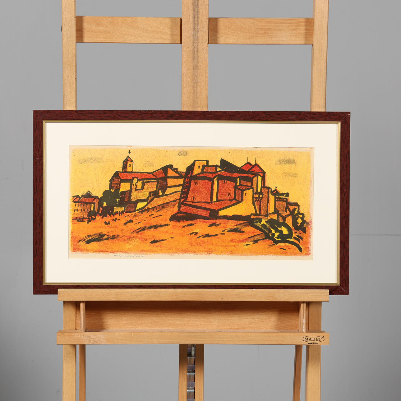 KULO GREEN. LITHOGRAPH, signed and numbered 122/150.