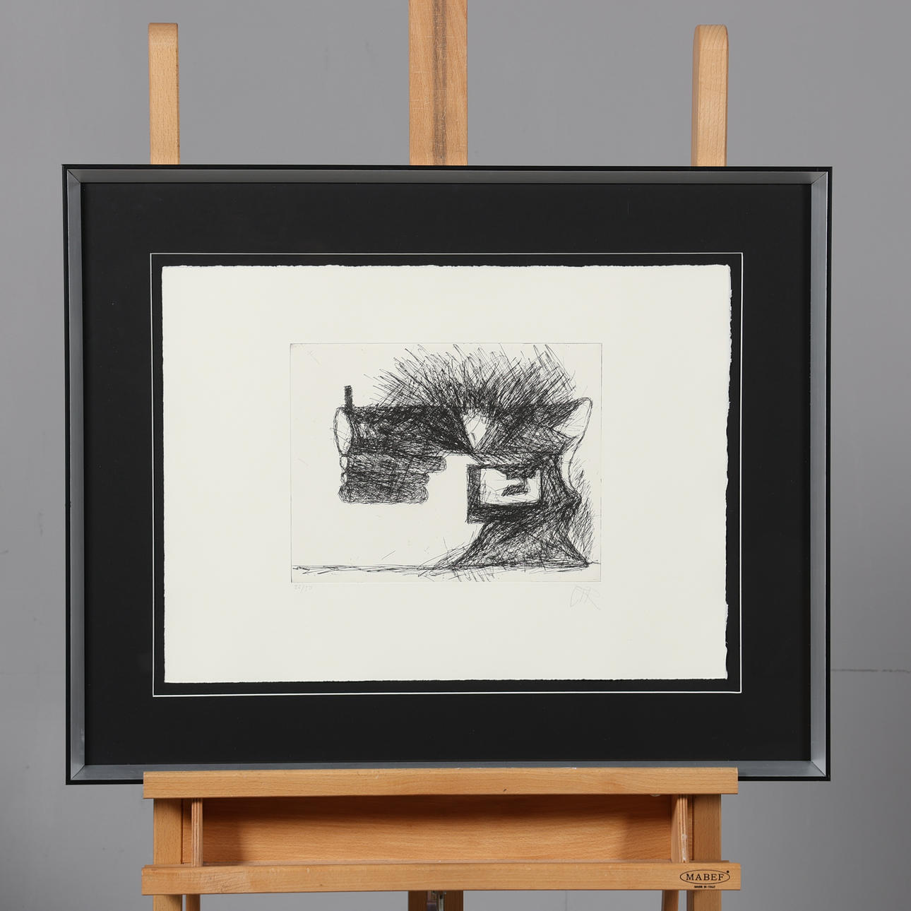 CARL FREDRIK REUTERSWÄRD. ETCHING, signed and numbered 22/30.