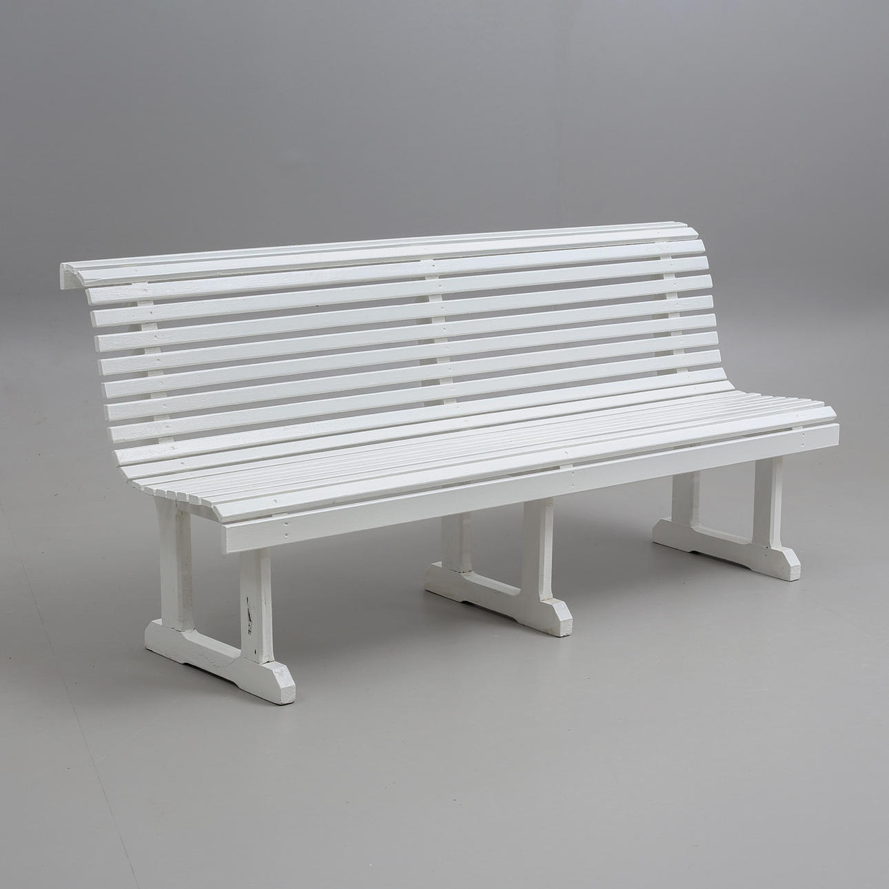 TRÄDGÅRDSSOFFA, träribbor, 1900-talets första hälft.