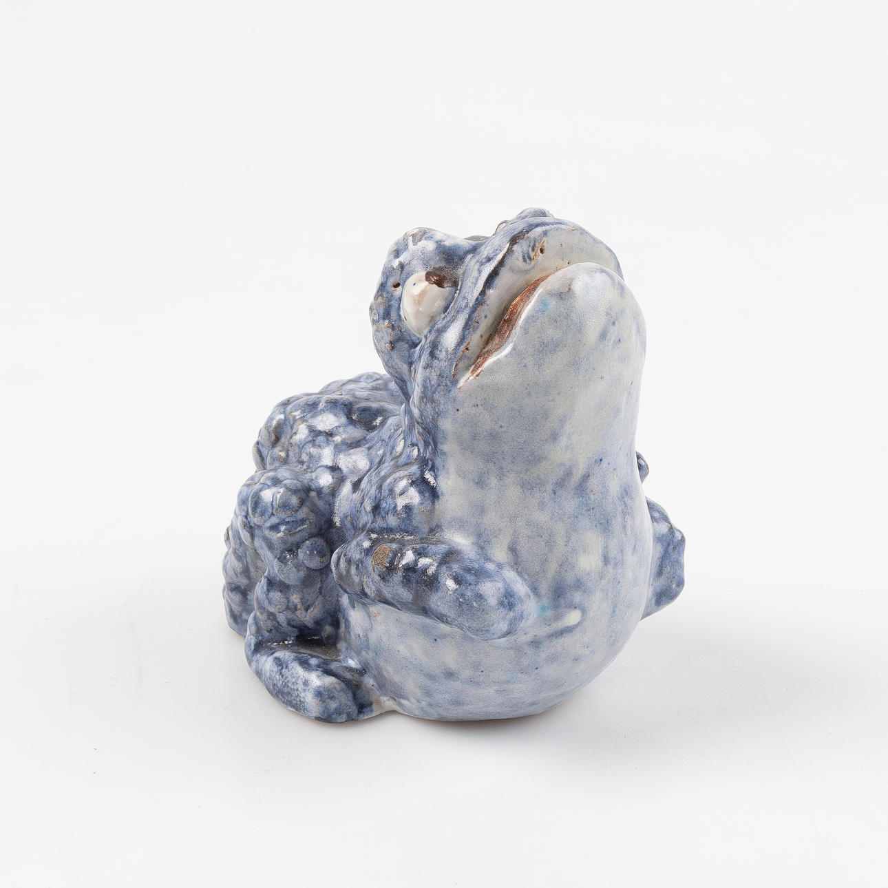 ELSI BOURELIUS. Figurine, frog, signed.