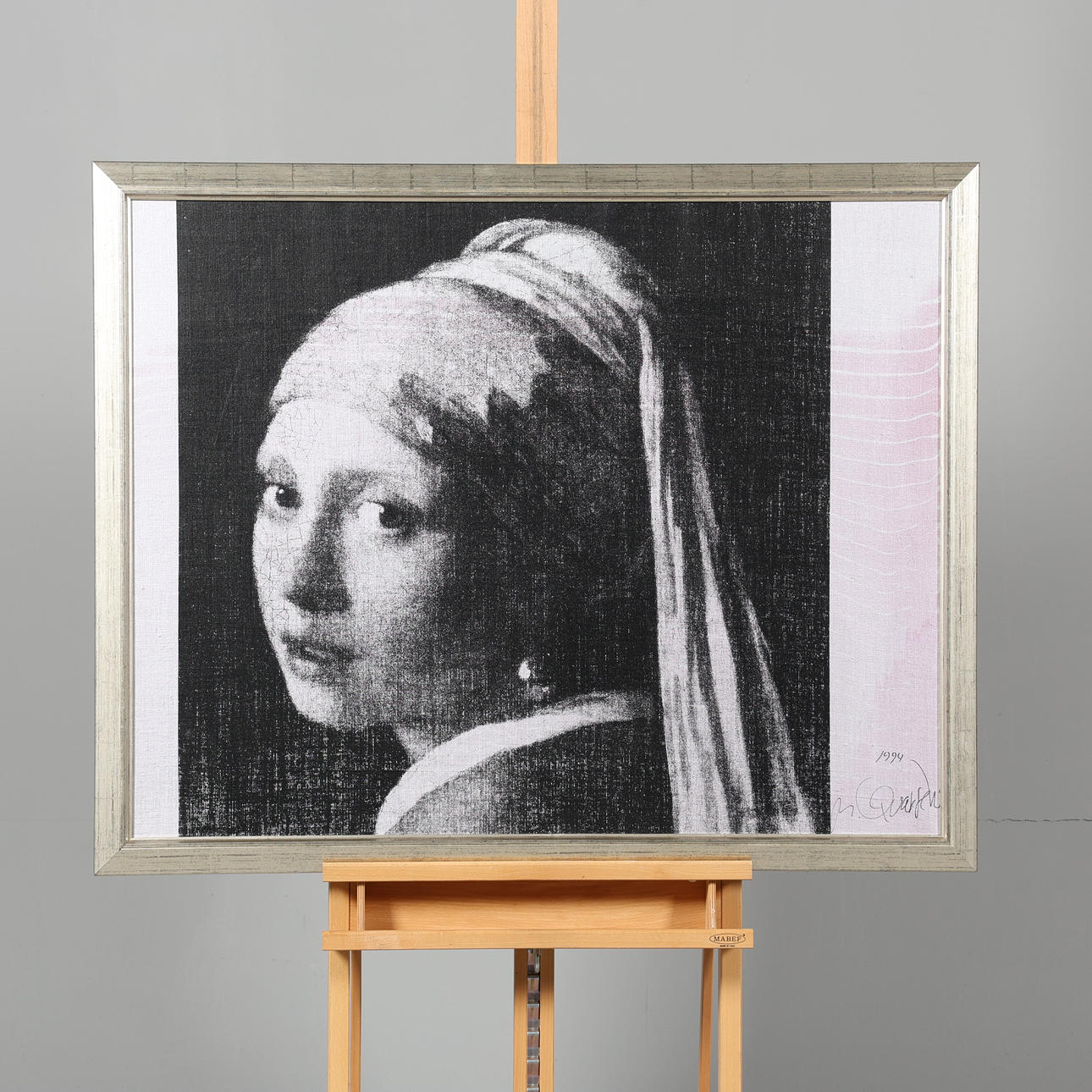 MICHAEL QVARSEBO. OIL ON CANVAS, signed and dated 1994.