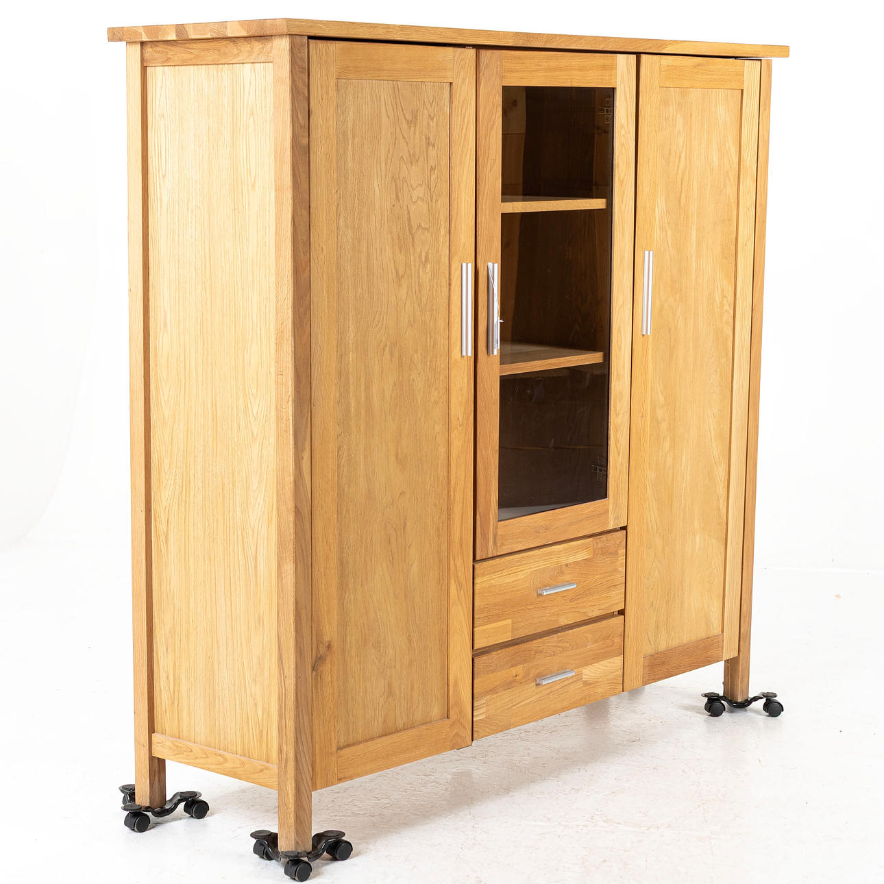 CABINETS, oak, contemporary.