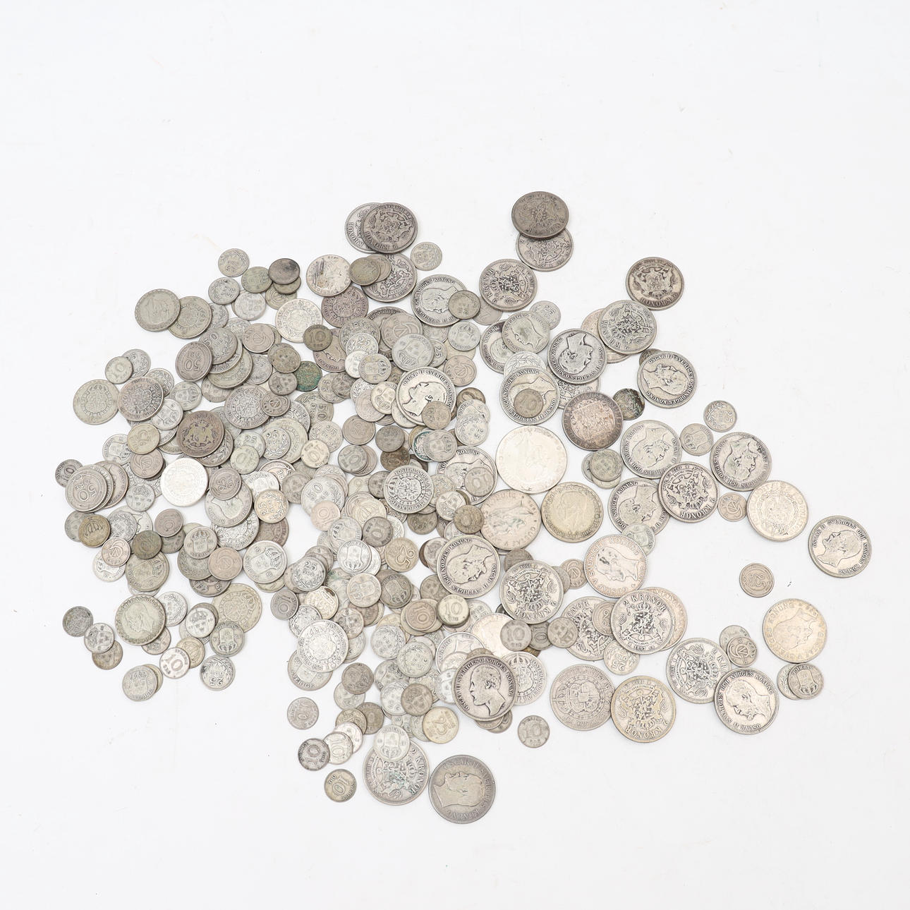 SILVER COIN, before 1942, 1500 grams.