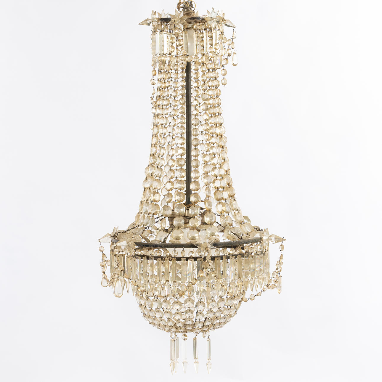A late 19th century chandelier.