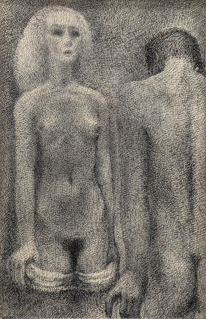 UNKNOWN ARTIST drawing.