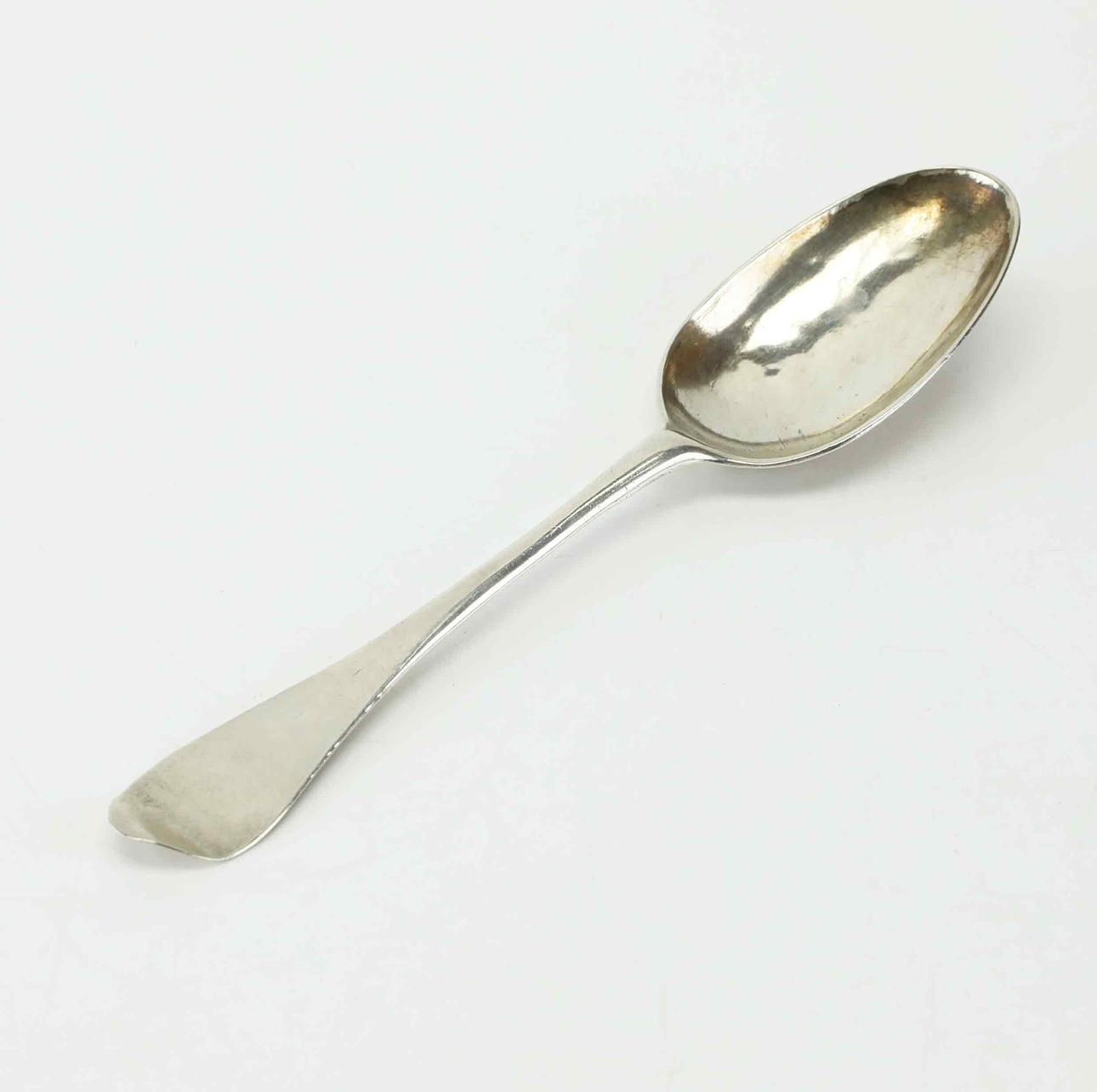 A silver spoon, possibly Petter Julin, Köping, 1779.