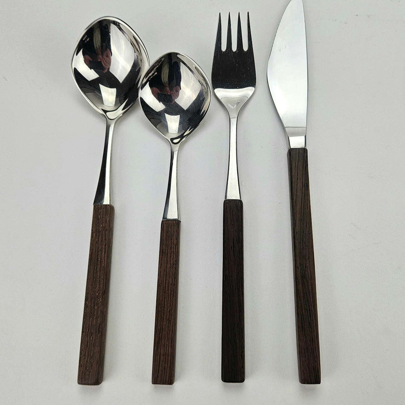 TIAS ECKHOFF. Bestick, 23 delar, "Opus", Lundtofte, Danmark.