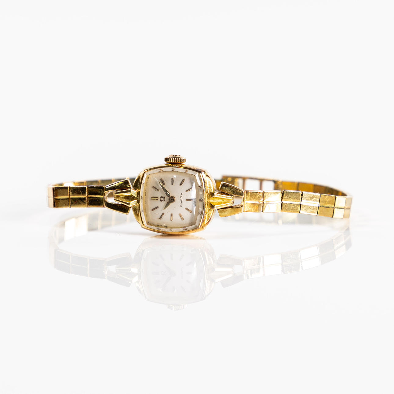 OMEGA, 18k guld, länk i 18k guld.