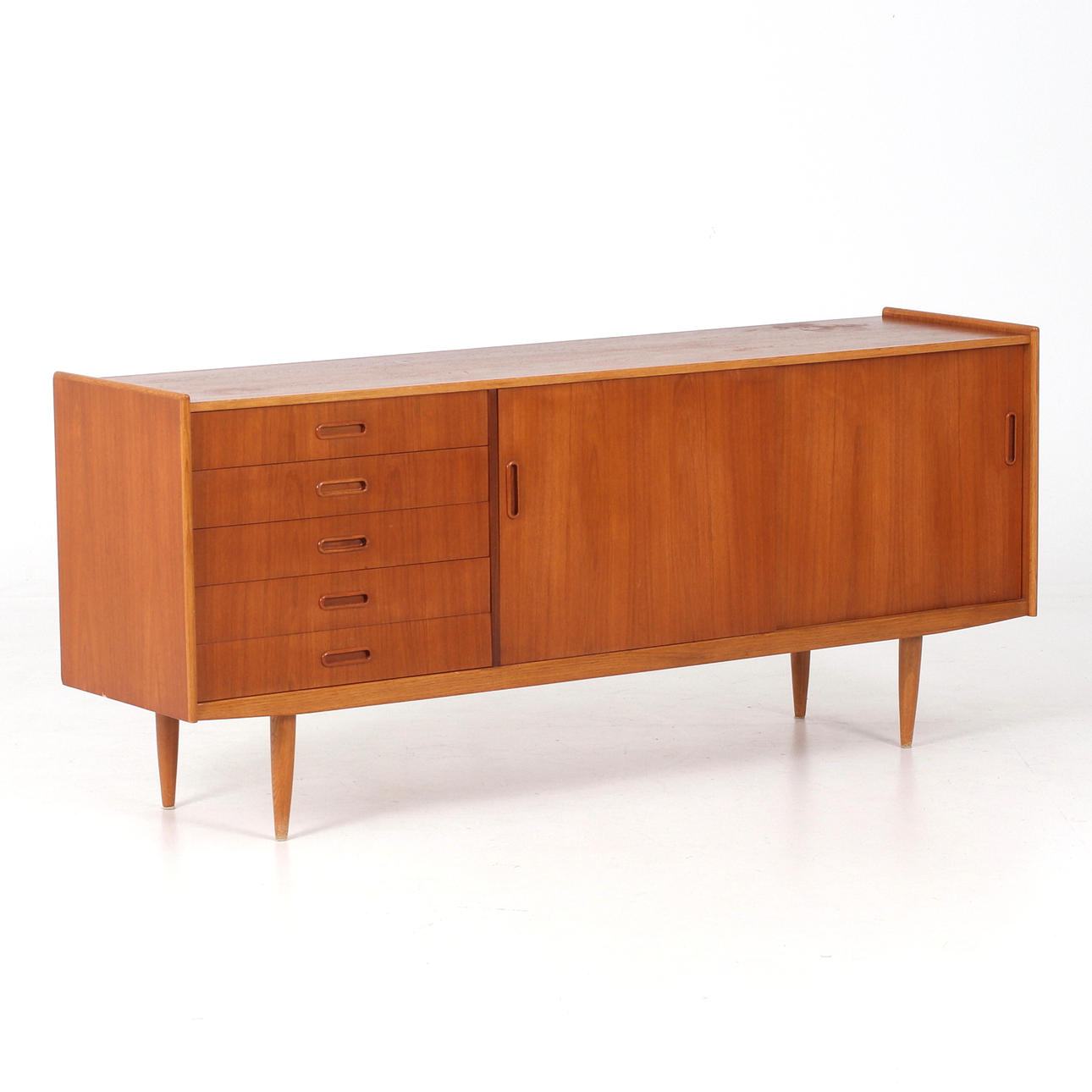 A sideboard, teak, 1950s/60s.