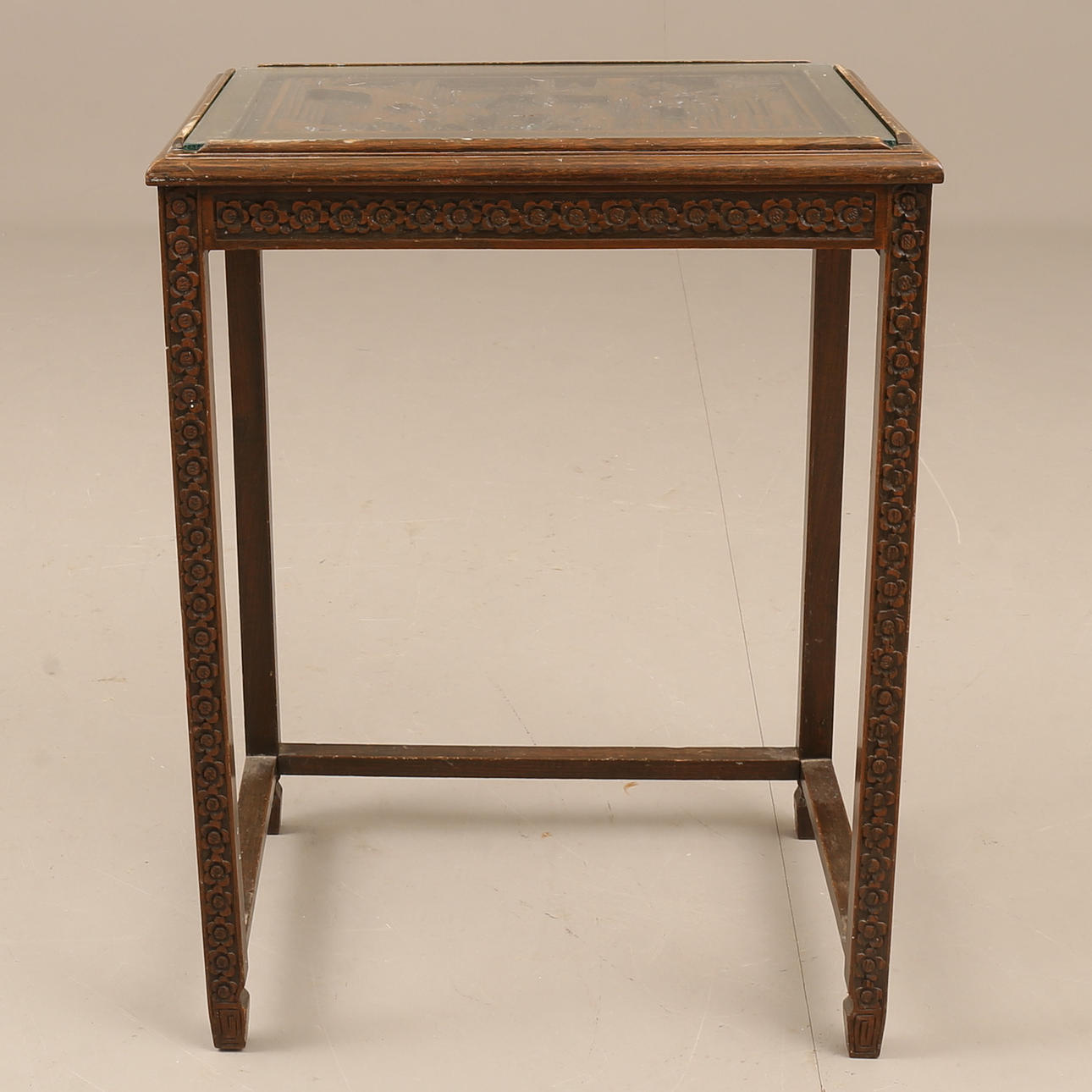 An oriental table, 20th century.