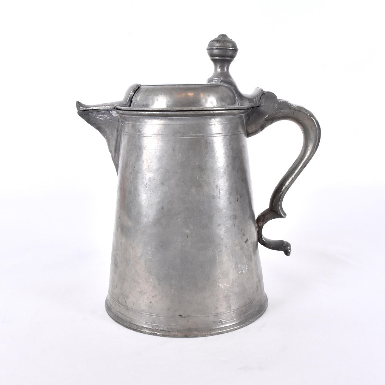 A TIN LOCKSTOP, Johan Fredrik Werrenrath Lund 1857.