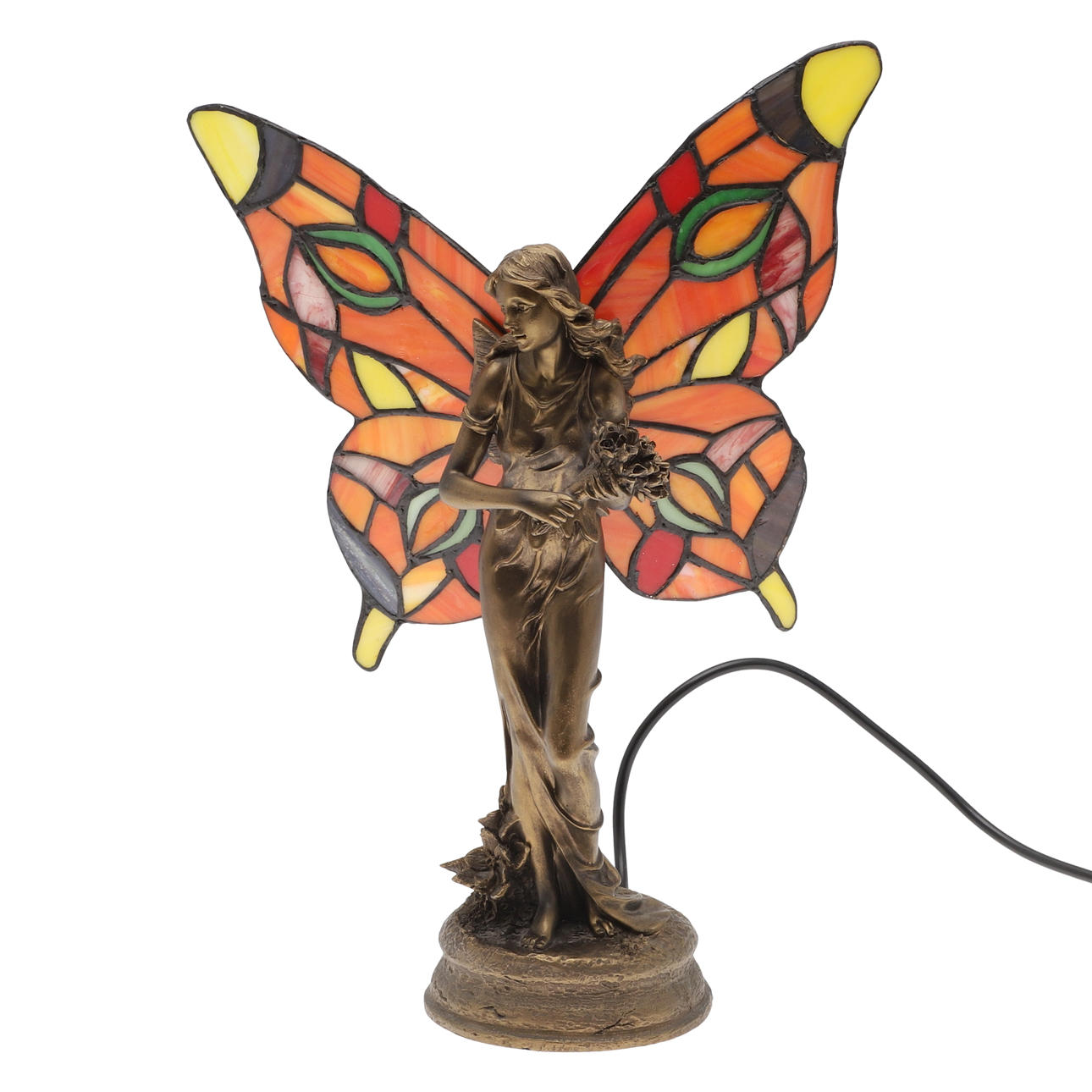 TIFFANY STYLE TABLE LAMP.