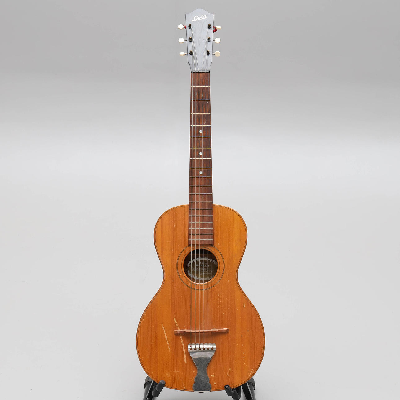 An acoustic guitar, model, Herman Carlson Levin, Gothenburg, 1937 ...