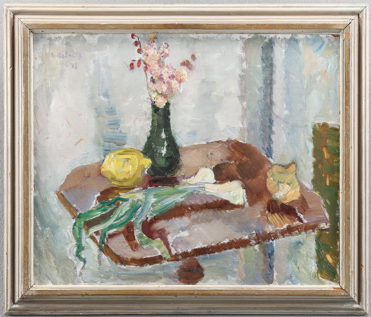 ARNE KILSBY. Oil on panel, signed.