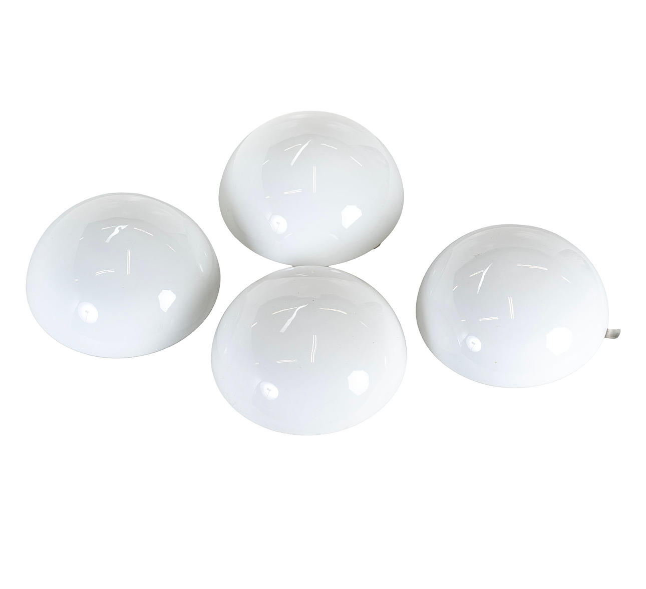 CEILING LAMPS, 4 plafonds, 1930's.