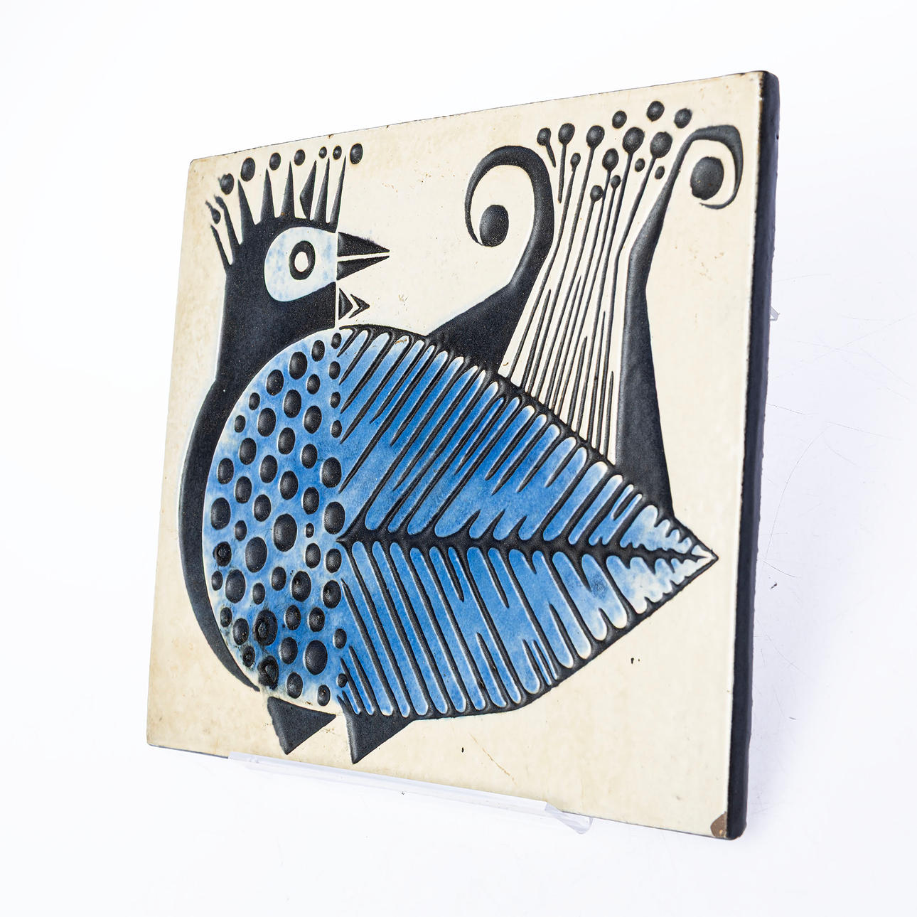 GÖRAN ANDERSSON. Wall relief, ceramic, model 9052, Upsala-Ekeby, signed.