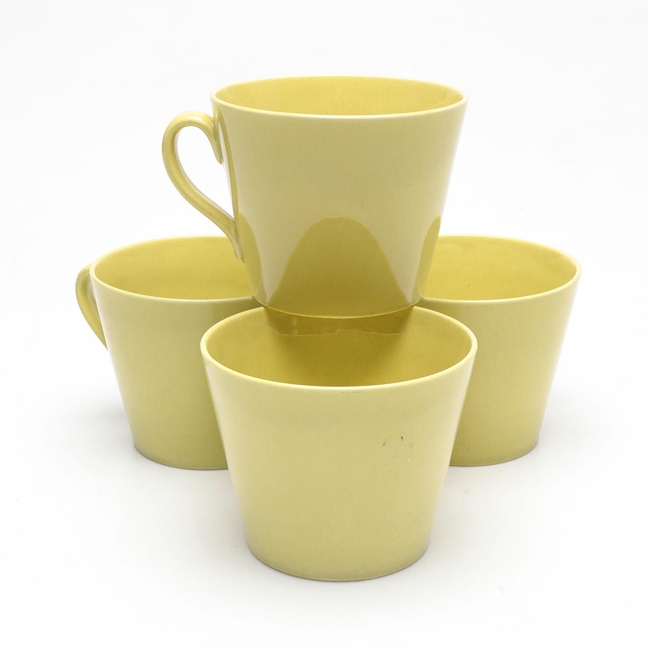 COPPER 4 pcs, model AU-2, Upsala Ekeby.