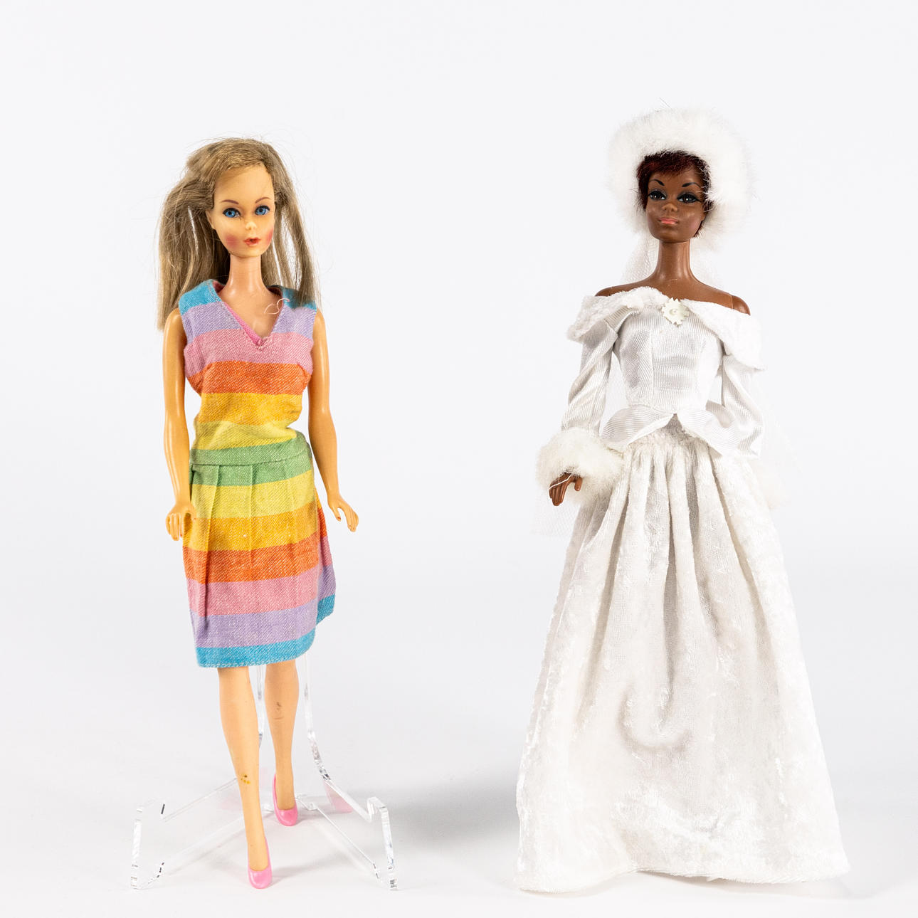 BARBIE, 2 pcs, fol. and. 60s.