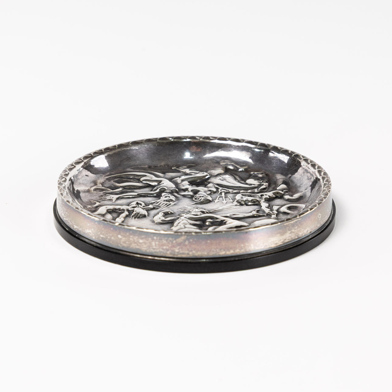 KARL HULTSTRÖM, a silver coaster.