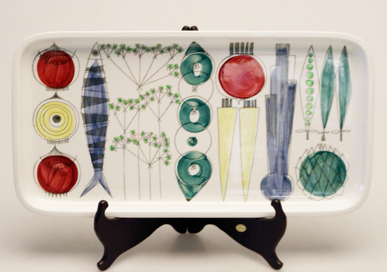 UPPLÄGGNINGSFAT,picknick,rörstrand,1900-tal.