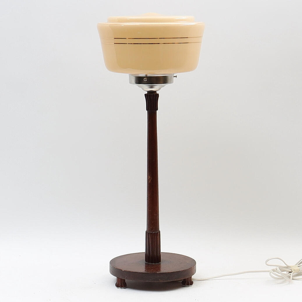 A table lamp, Swedish modern, 1940s.