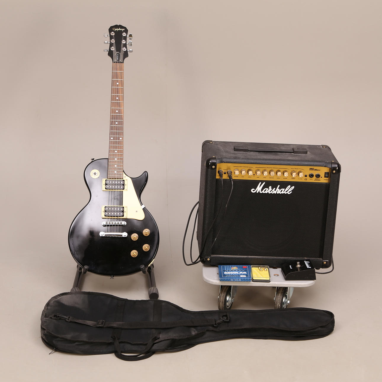 ELGITARR med FÖRSTÄRKARE, Gibson - Eqiphone, 19-/2000-tal.