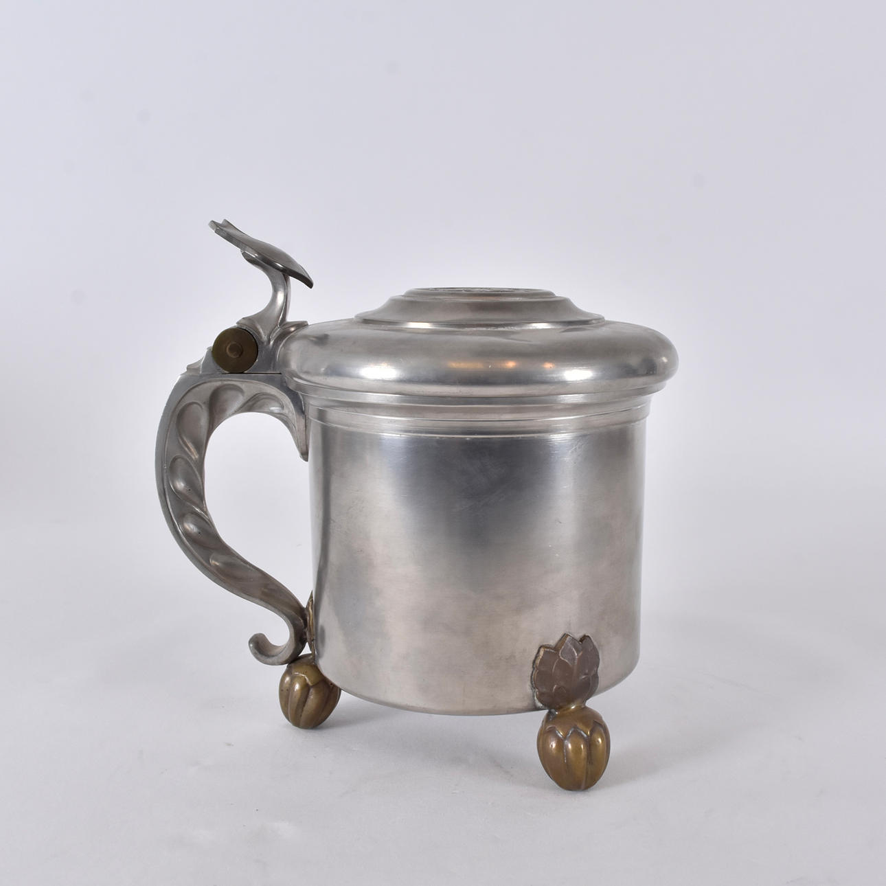 LOCKSTOP, tin with brass details, Mabos.