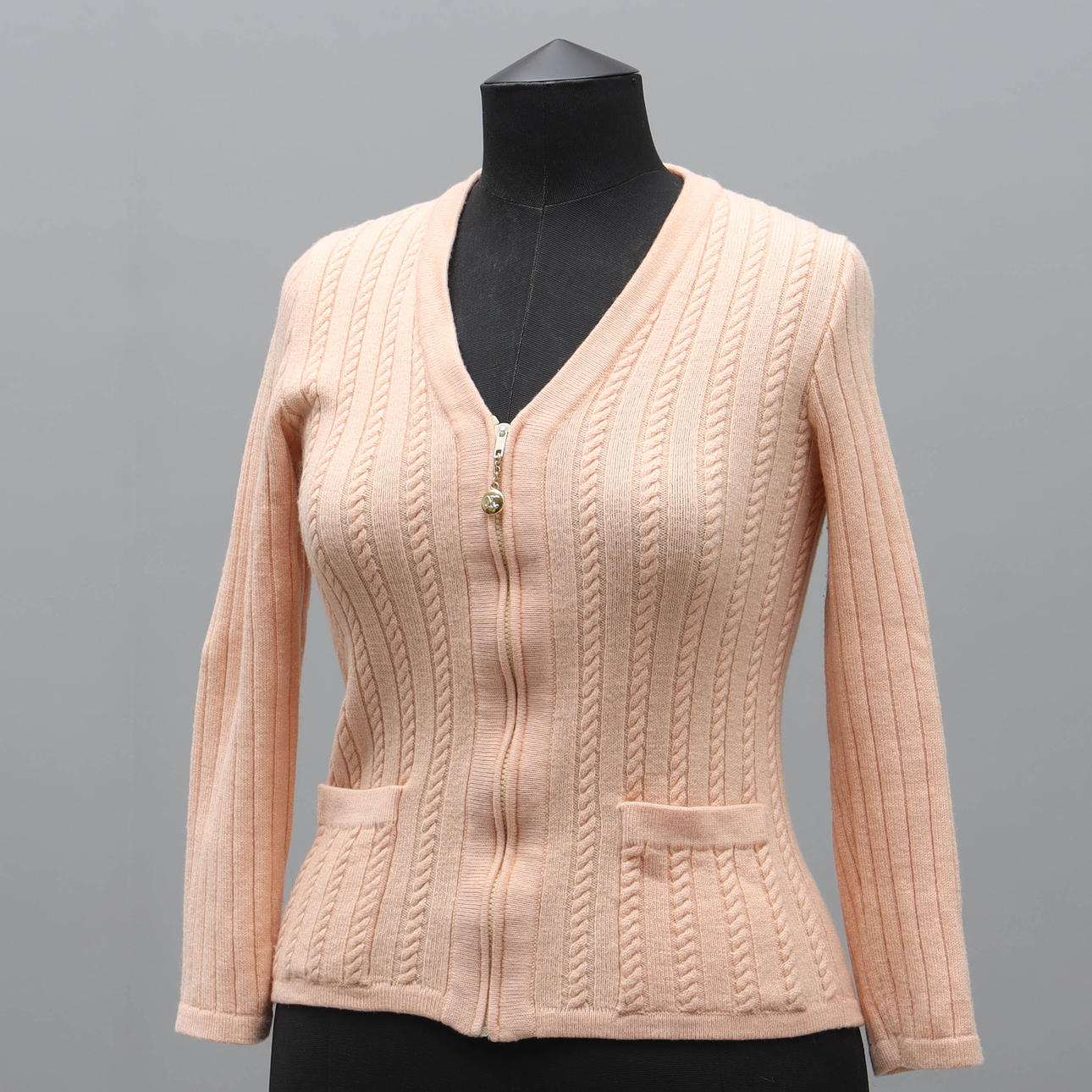 CÉLINE, kofta, dam, 100% ull, 1900-tal.