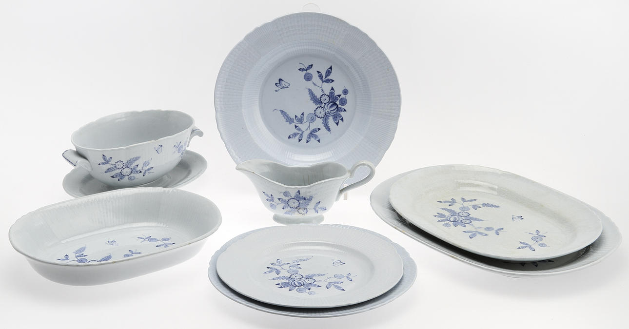 DELAR TILL SERVIS, 40 delar, "Haga" Rörstrand.