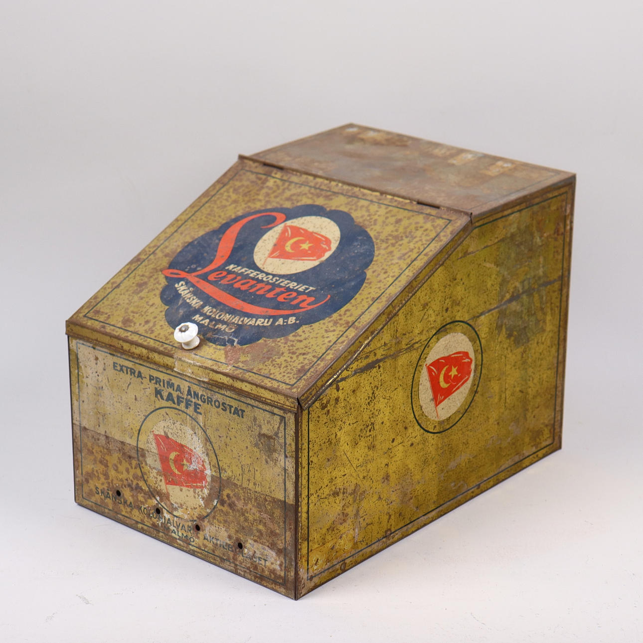 PLÅTBURK, Kafferosteriet Sevanten, Malmö.