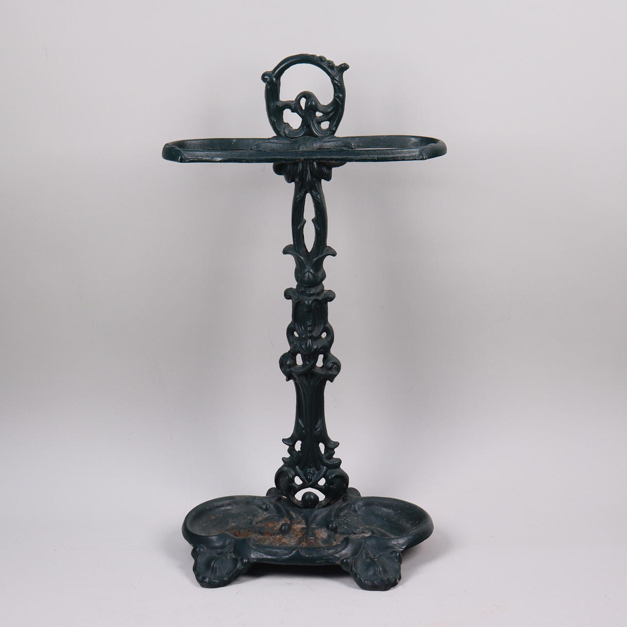 PARAPLYSTÄLL, bemålat gjutjärn, 1900-tal.