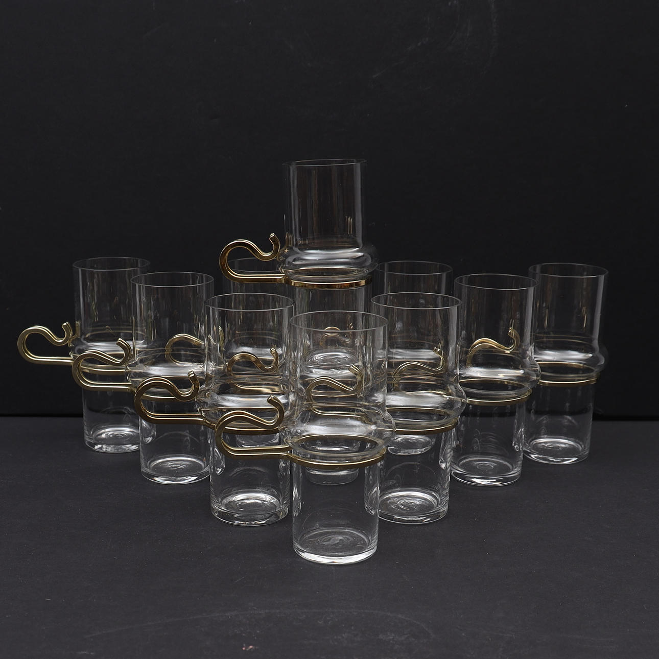 IRISHCOFFEE GLASS, 11 pcs, Orrefors.