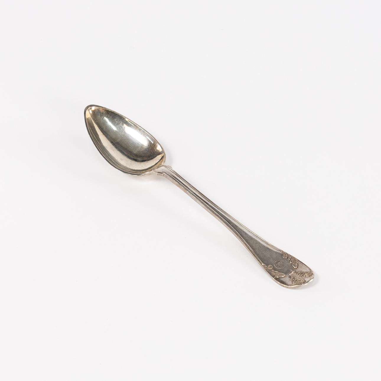DINING SPOON, silver, 1838.