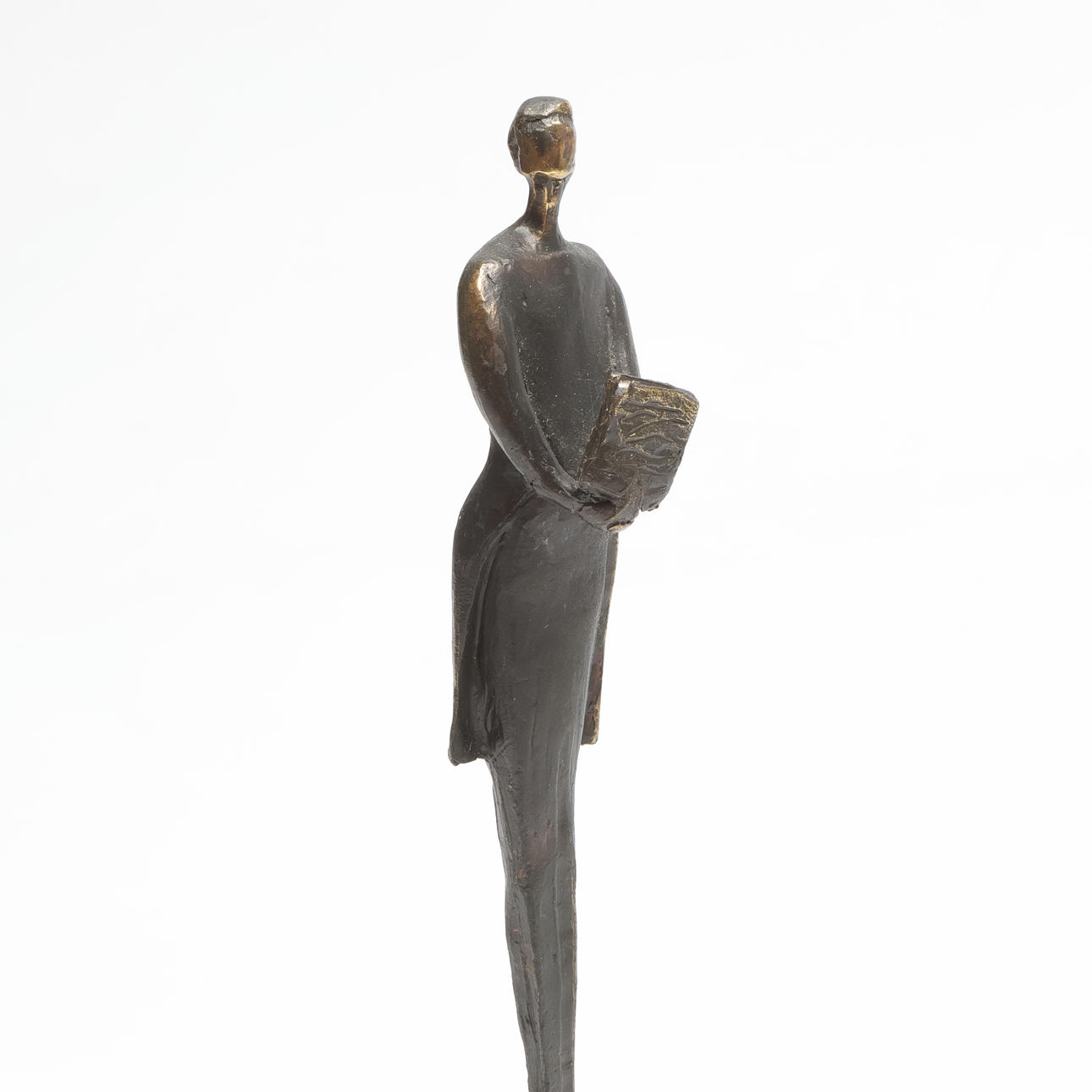 OIDENTIFIERAD KONSTNÄR. sculpture, bronze, indistinctly signed.