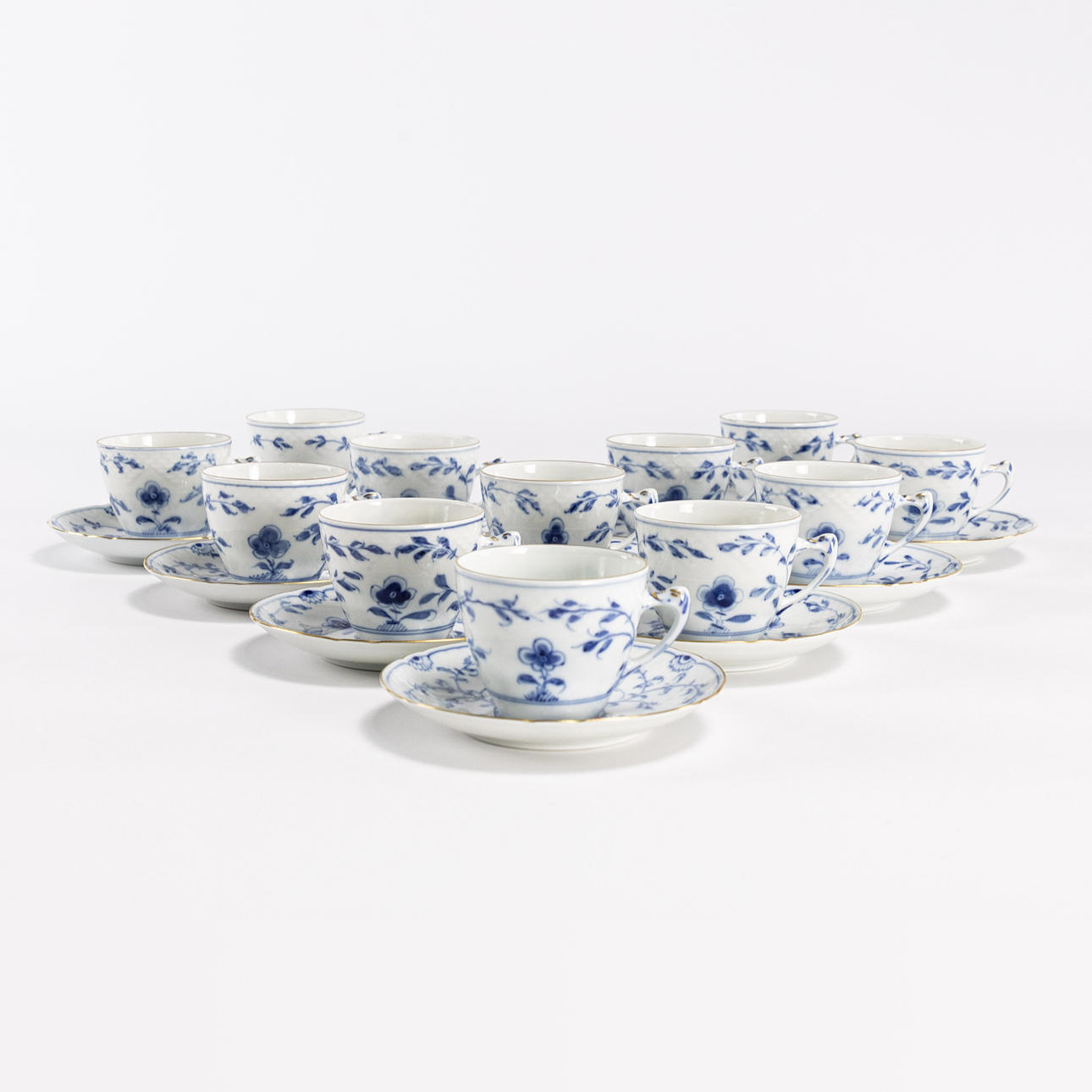 MOCK SET, 24 pieces, Butterfly, B&G.