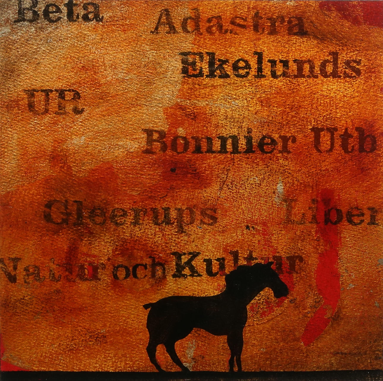 JOHAN PETTERSON. mixed media, signed and dated 2005.