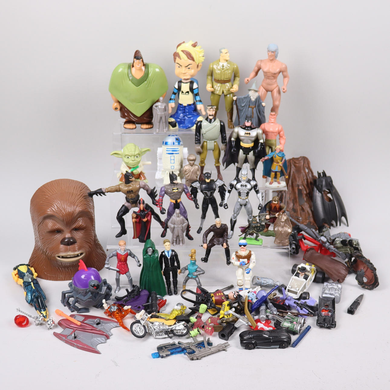ACTION FIGURES, Batman, Star Wars etc.
