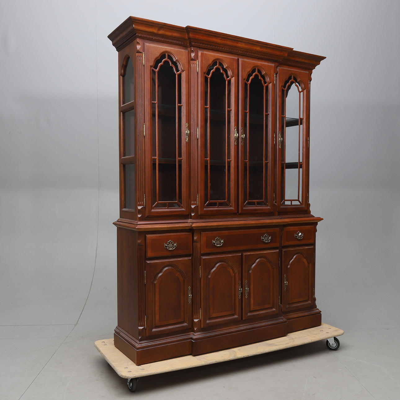 A 19th/21st century display cabinet.