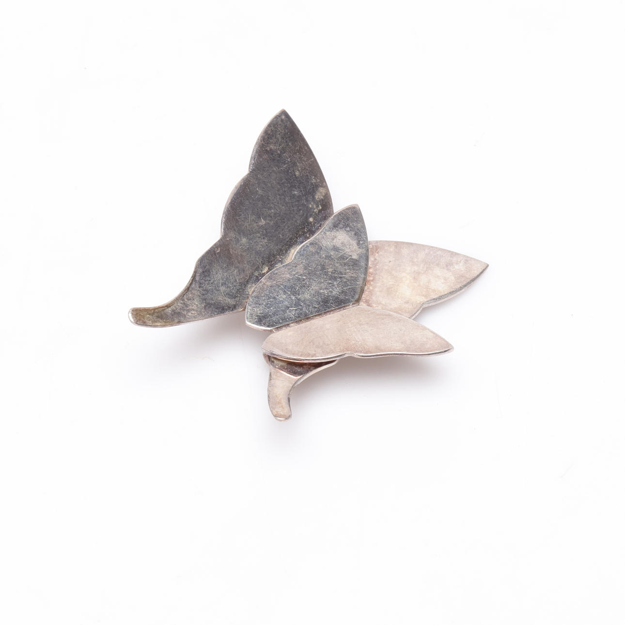 EFVA ATTLING. Brooch, silver, Miss Butterfly.
