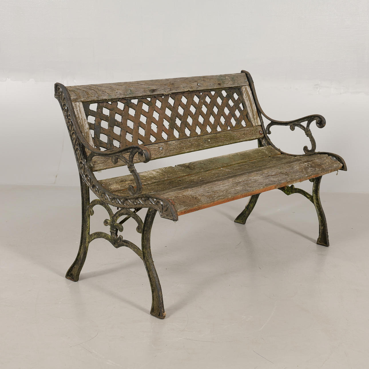 GARDEN SOFA, wood/metal.