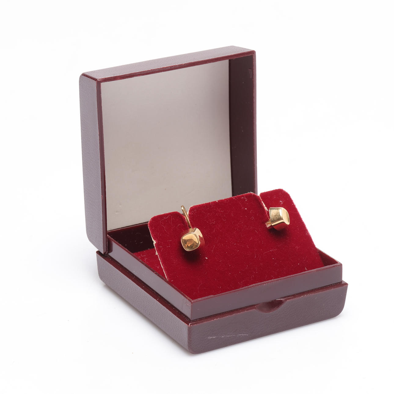 SHIRT BUTTONS, 1 pair, 18k gold, Stigbert.