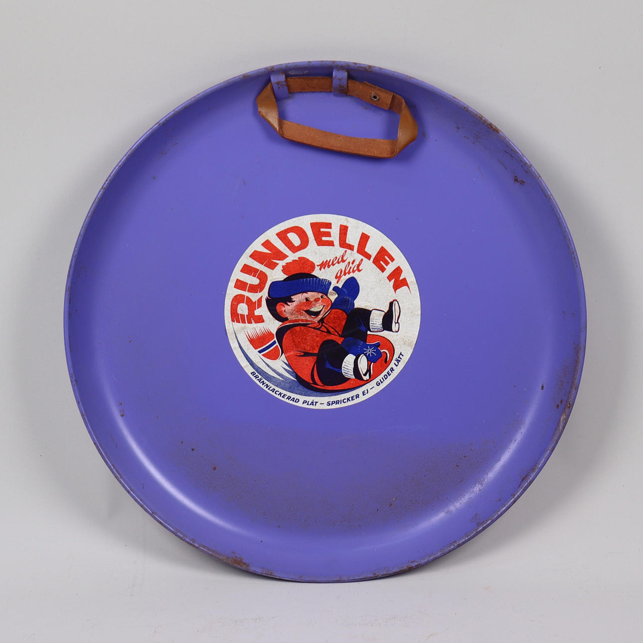 PULKA, flying saucer, “Rundellen”, sheet.