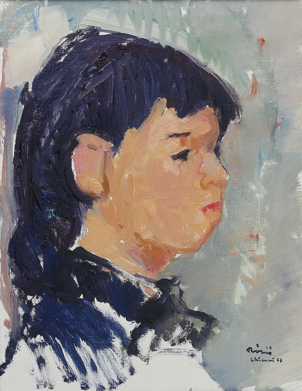 HILDING BRAZIER. Oil on canvas,, signed, dated -67.