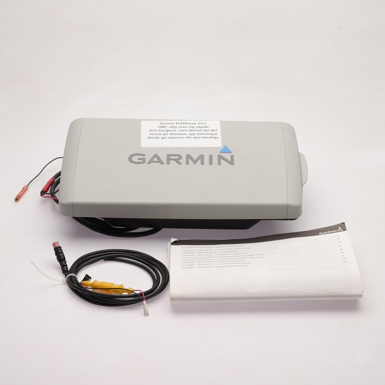 ECHO, Garmin EchoMap 91sv.