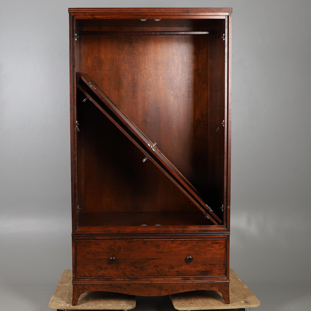 A REPRODUCTION WARDROBE, LAURA ASHLEY.