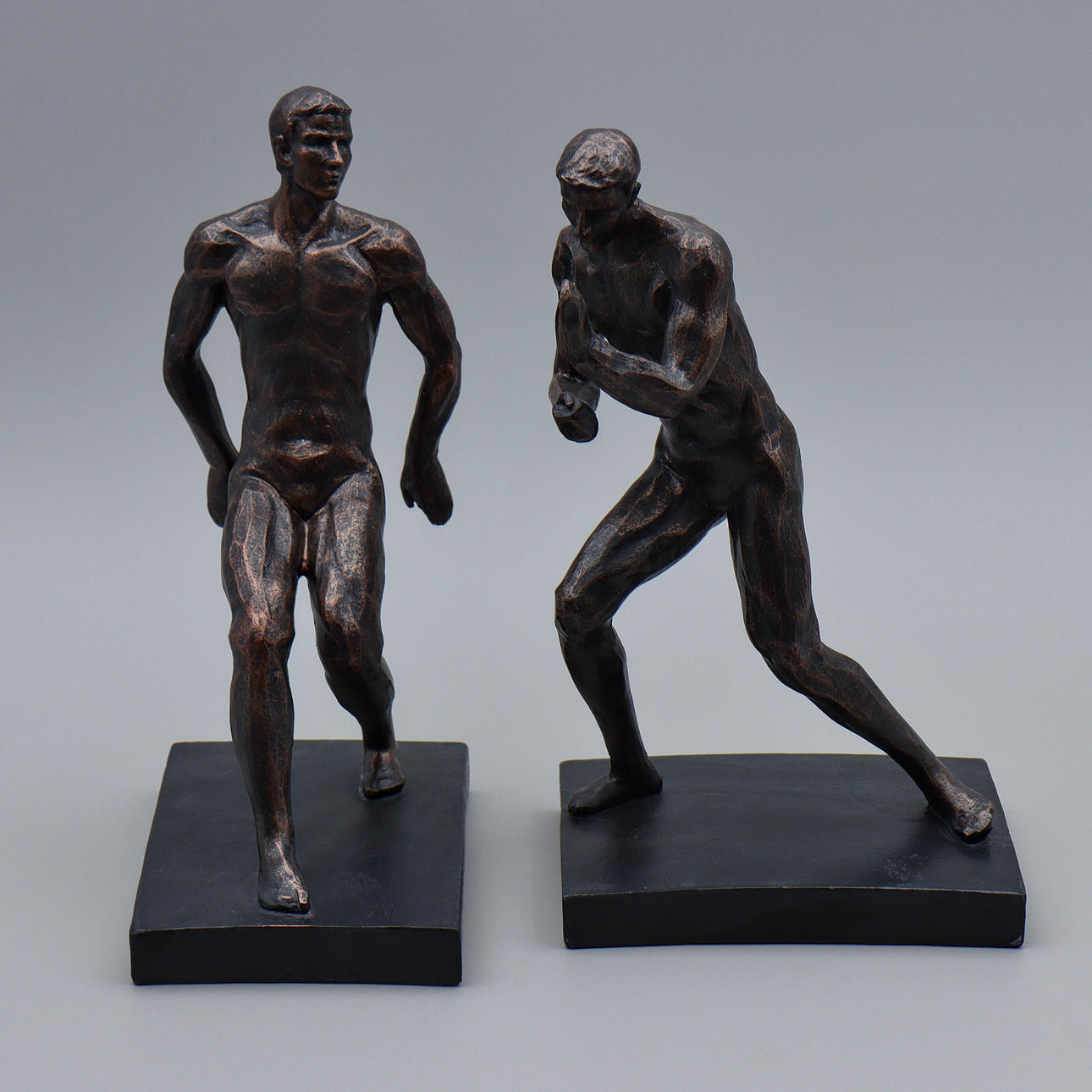 BOOKENDS, SCULPTURES, CONTEMPORARY, 2 PIECES.