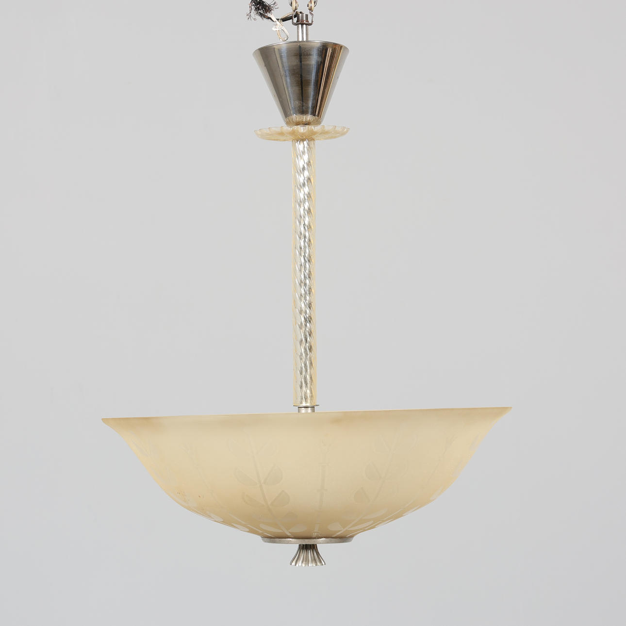 TAKPLAFOND, 1900-talets första hälft.