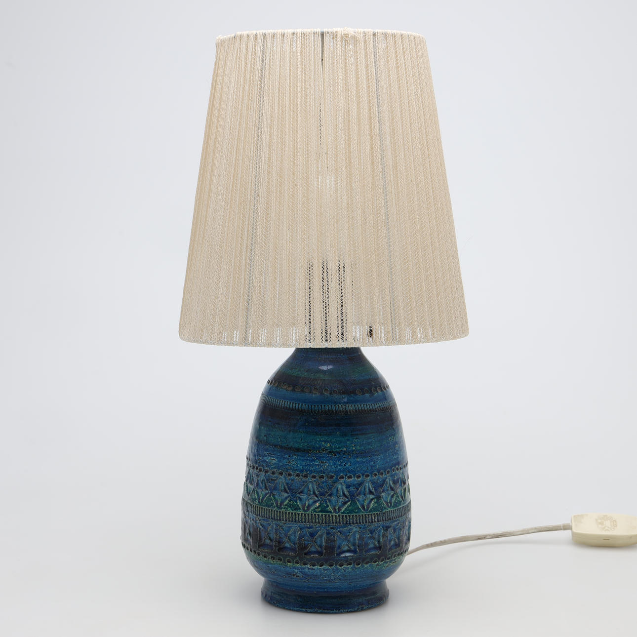 A ceramic table lamp, Bitossi.